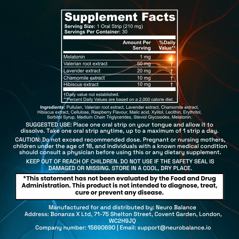 Sleep Strips™ - Neuro Balance